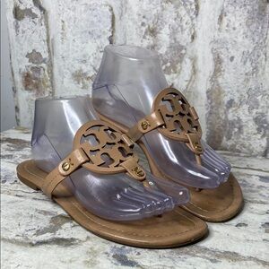 Tory Burch Miller Logo Sandals